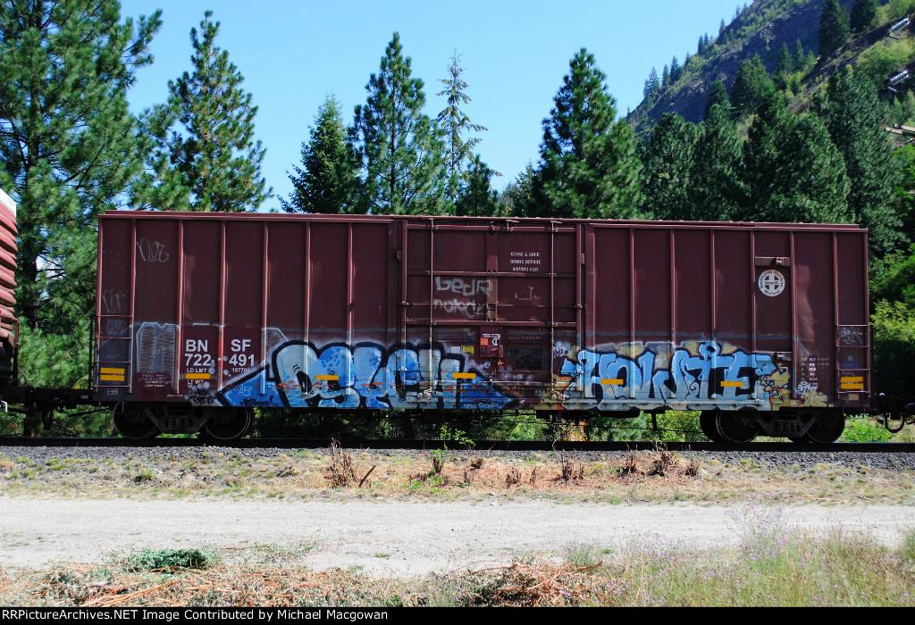 BNSF 722491 side B